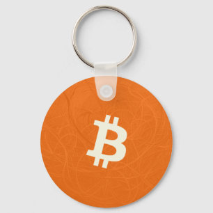 Porte-clés Bitcoin Classic Orange (Neurone)