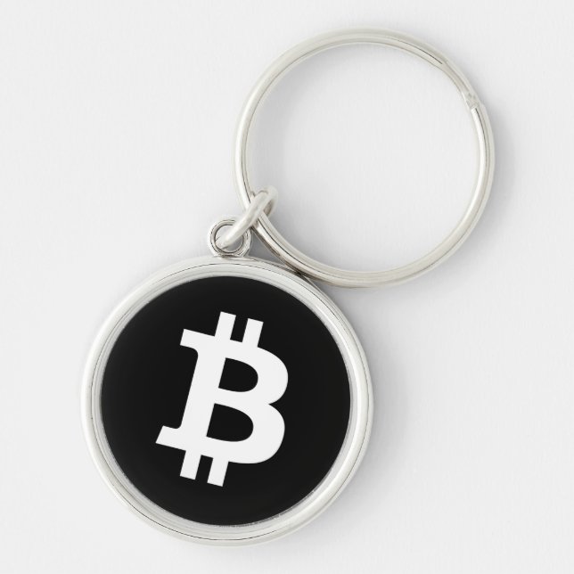 Porte-clés Bitcoin Keyring Tag (Devant)