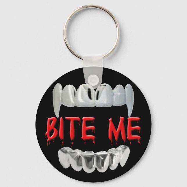 Porte-clés Bite Me Blood Porte - clé (Recto)