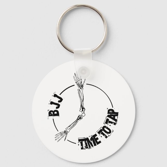 Porte-clés BJJ - Il est temps de taper (Recto)