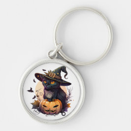 Porte-clés black cat key