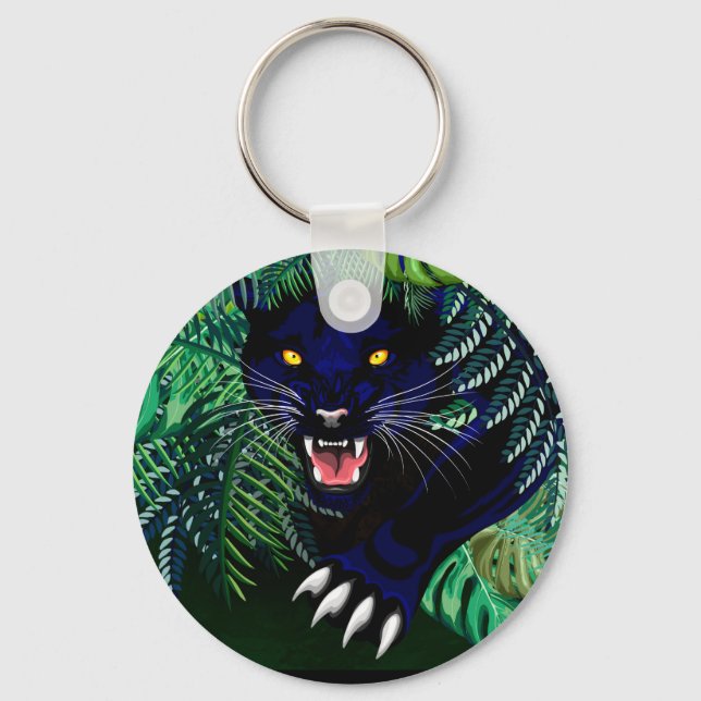 Porte-clés Black Panther Spirit of the Jungle (Recto)