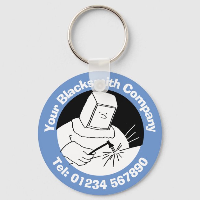 Porte-clés Blacksmiths, Welders et Fabricants d'acier (Recto)