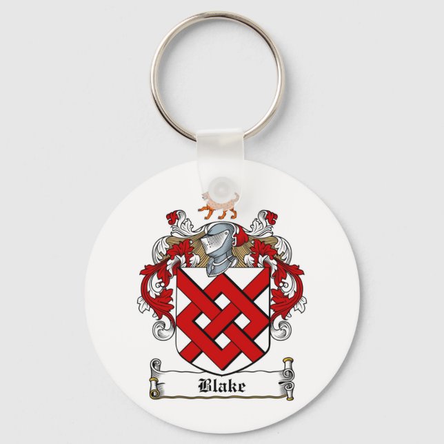 PORTE-CLÉS BLAKE FAMILLE CREST - BLAKE COAT OF ARMS (Recto)