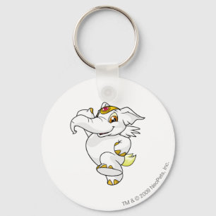 Porte-clés Blanc d'Elephante