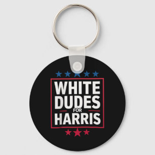 Porte-clés Blancs pour Kamala Harris Présidente 2024