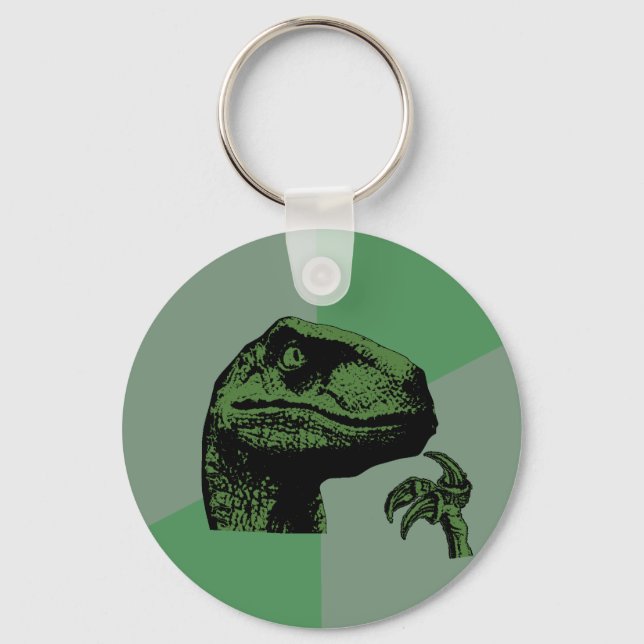 Porte-clés Blank Philosoraptor (Recto)