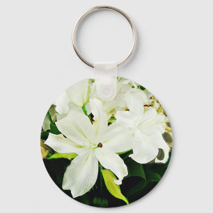 Porte-clés Bless You-Lilies Blanches_