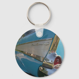 Porte-clés bleu Chevy 1957