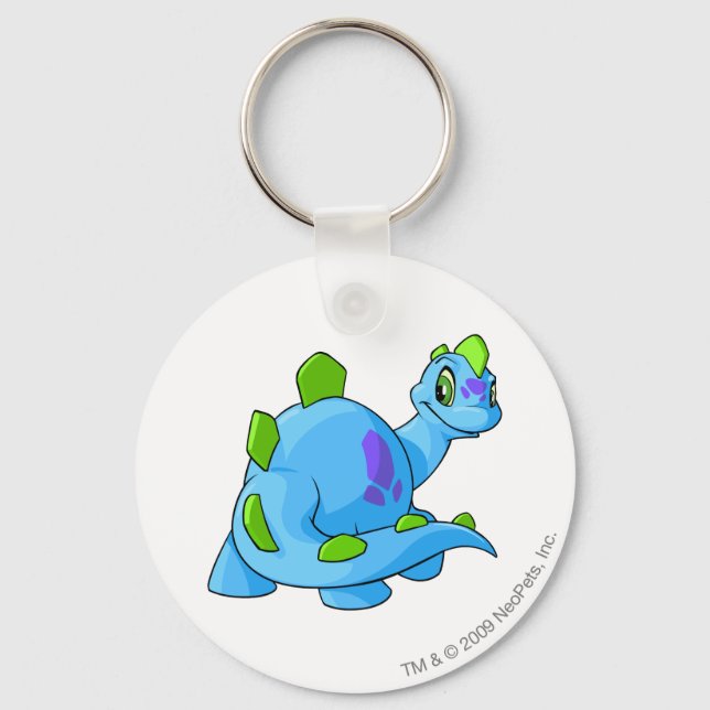 Porte-clés Bleu Chomby (Recto)