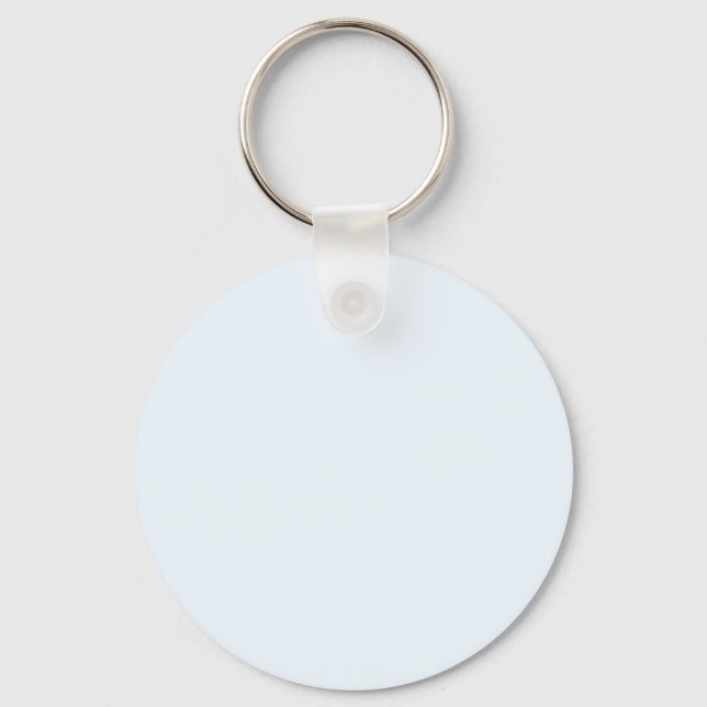 Porte-clés bleu d'Alice (uni) (Recto)