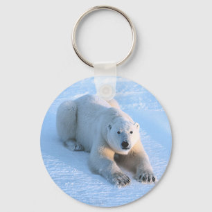Porte-clés Bleu de l'ours polaire