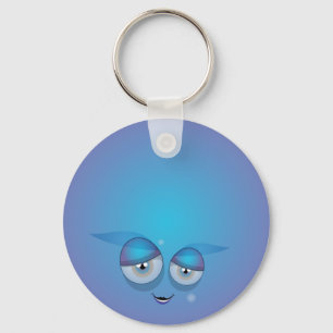 Porte-clés Bleu de porte - clé de CutieBounce