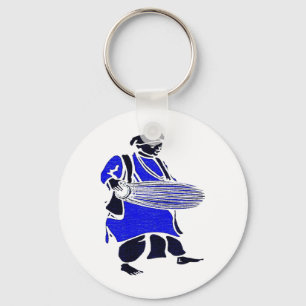 PORTE-CLÉS BLEU DE TAMBOUR