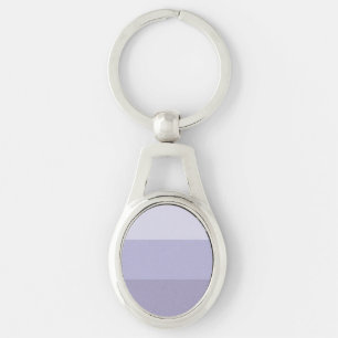 Porte-clés Bleu Ombre rayé