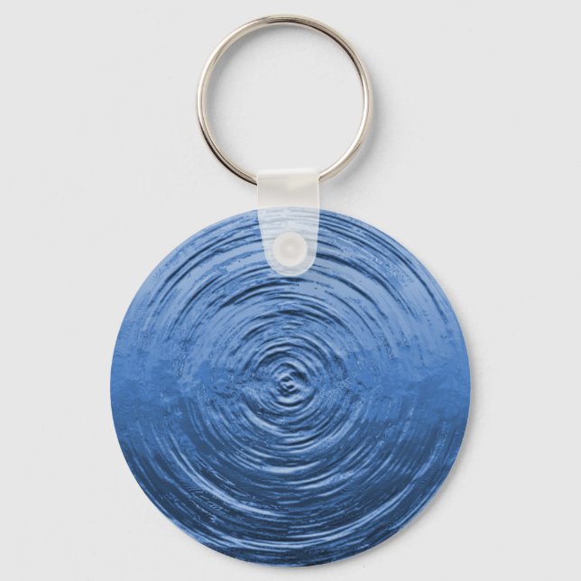 Porte-clés Bleu onduleur (Recto)