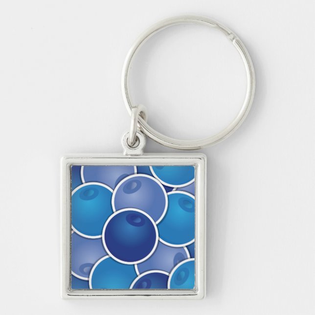 Porte-clés Bleuet funky (Devant)