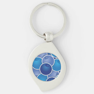 Porte-clés Bleuet funky
