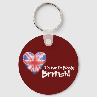 Porte-clés Bloody British