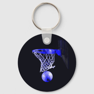 Porte-clés Blue Basketball