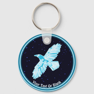 Porte-clés Blue Raven On Stars