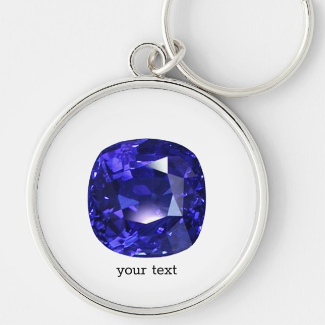 Porte-clés Blue Sapphire (Devant)