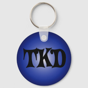 Porte-clés Blue TKD Keychain