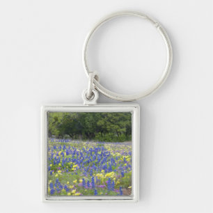 Porte-clés Bluebonnets, primrose et phlox