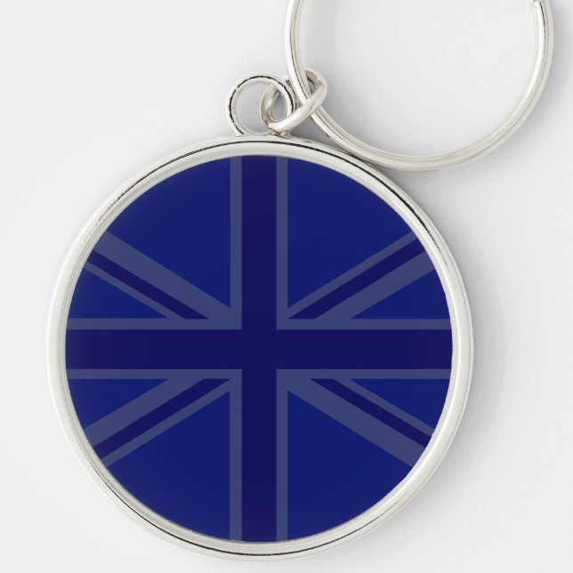 Porte-clés Blues pour une Union Jack (Devant)