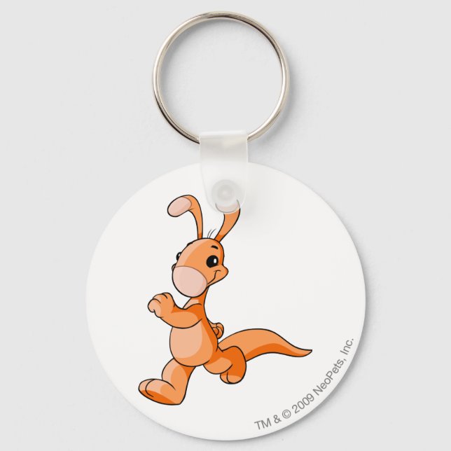 Porte-clés Blumaroo Orange (Recto)