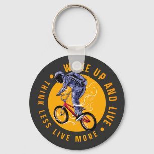 Porte-clés BMX Astronaut à vélo