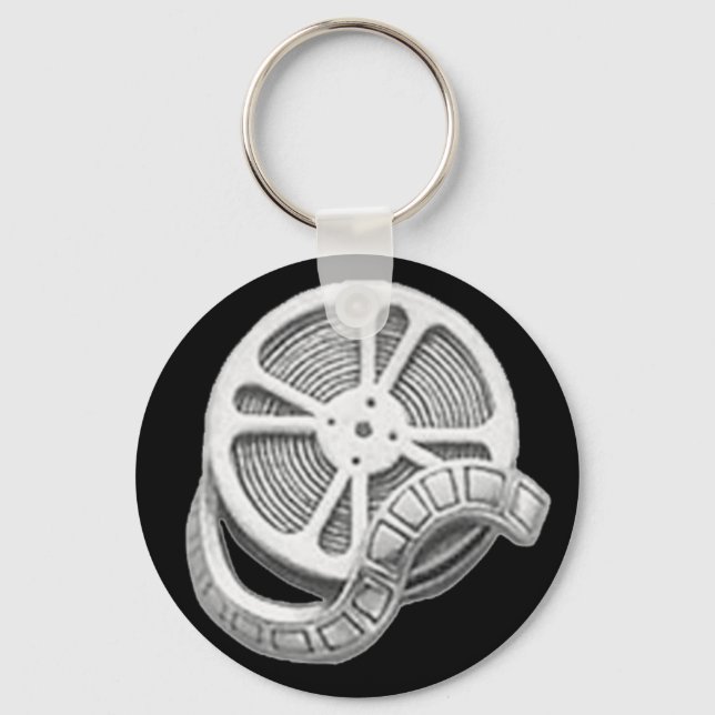 Porte-clés Bobine de film d'argent OPUS (Recto)
