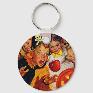 Porte-clés Bobine vintage à la pomme