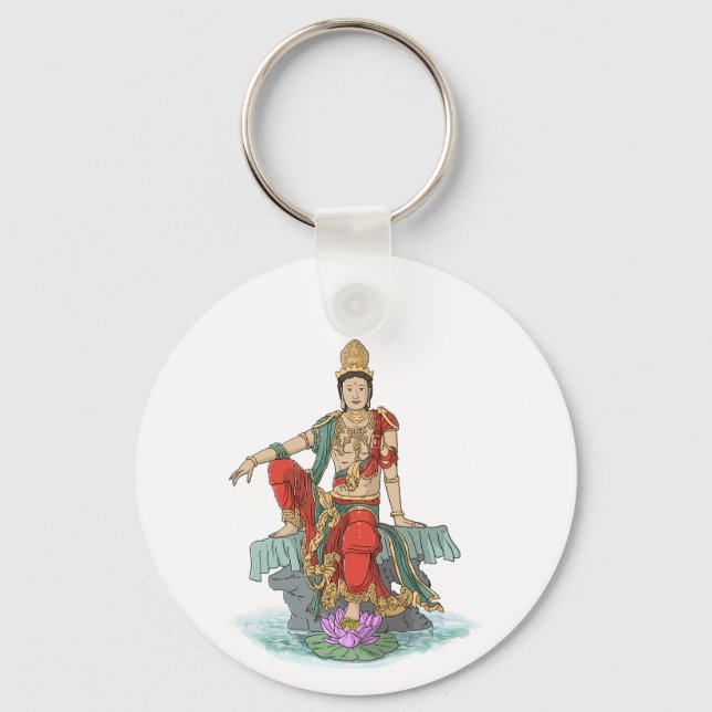 Porte-clés Bodhisattva du Porte - clé de la compassion (Recto)