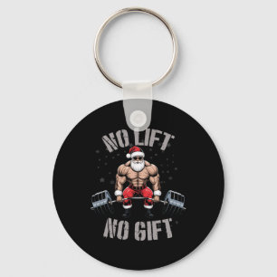 Porte-clés Bodybuilding Bodybuilder - Père Noël Weightl