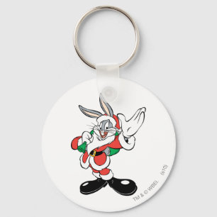 Porte-clés BOGS BUNNY™ Père Noël Waving