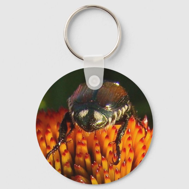 Porte-clés Bogue sur la fleur (Recto)