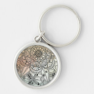 Porte-clés Boho Mandala Bohemian Art