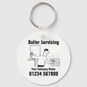 Porte-clés Boiler Servicing Contact Details