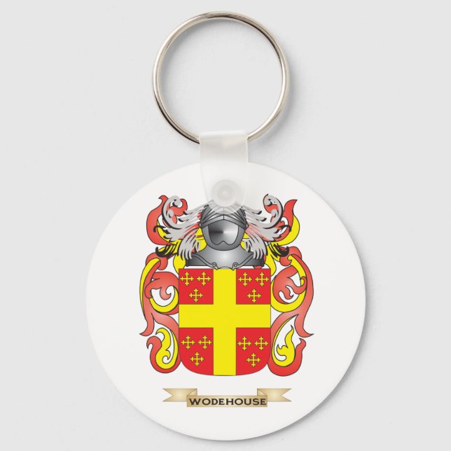 Porte-clés Bois de famille (armoiries) (Recto)