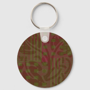 Porte-clés bois d'olive de canneberge Inspiration celtique