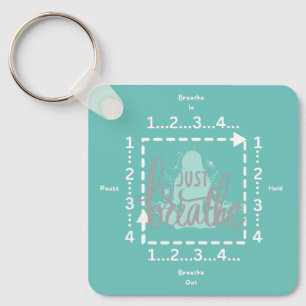Porte-clés Boîte Porte - clé de rappel de respiration