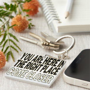 Porte-clés Bold Motivational Text
