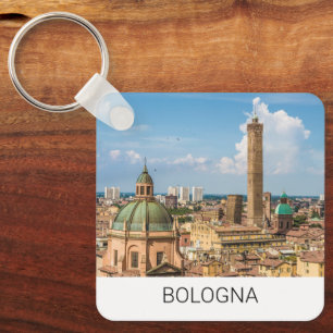 Porte-clés Bologne Émilie-Romagne Italie Panorama Souvenir