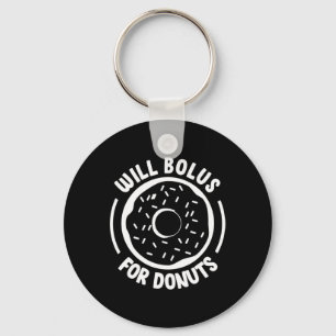 Porte-clés Bolus For Donuts Fun Diabète Sensibilisation Diabè