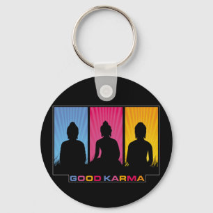 Porte-clés Bon karma Buddhas