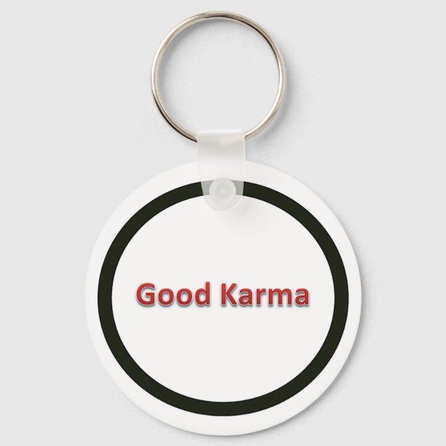 Porte-clés Bon Porte - clé Karma (Recto)