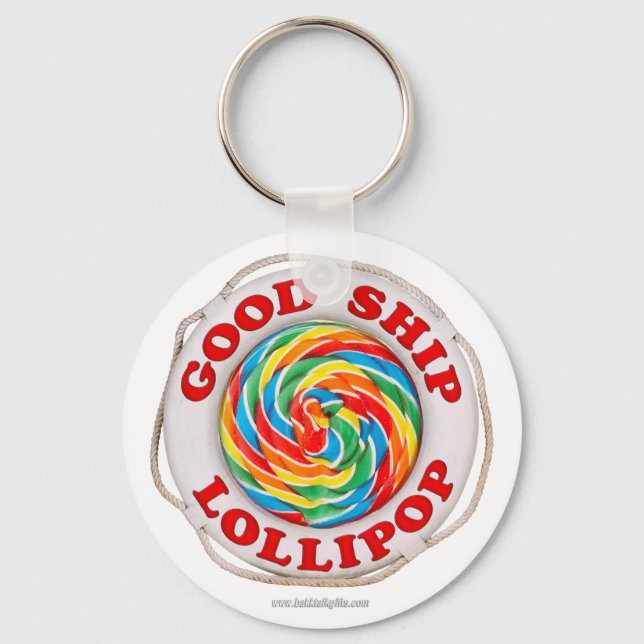 Porte-clés Bon vaisseau Lollipop... (Recto)