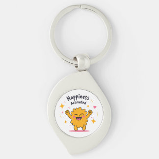 Porte-clés Bonheur activé - Joie Doodle joy Caractère