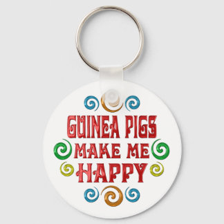 Porte-clés Bonheur des cochons de Guinée